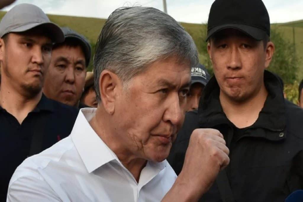former President Almazbek Atambayev