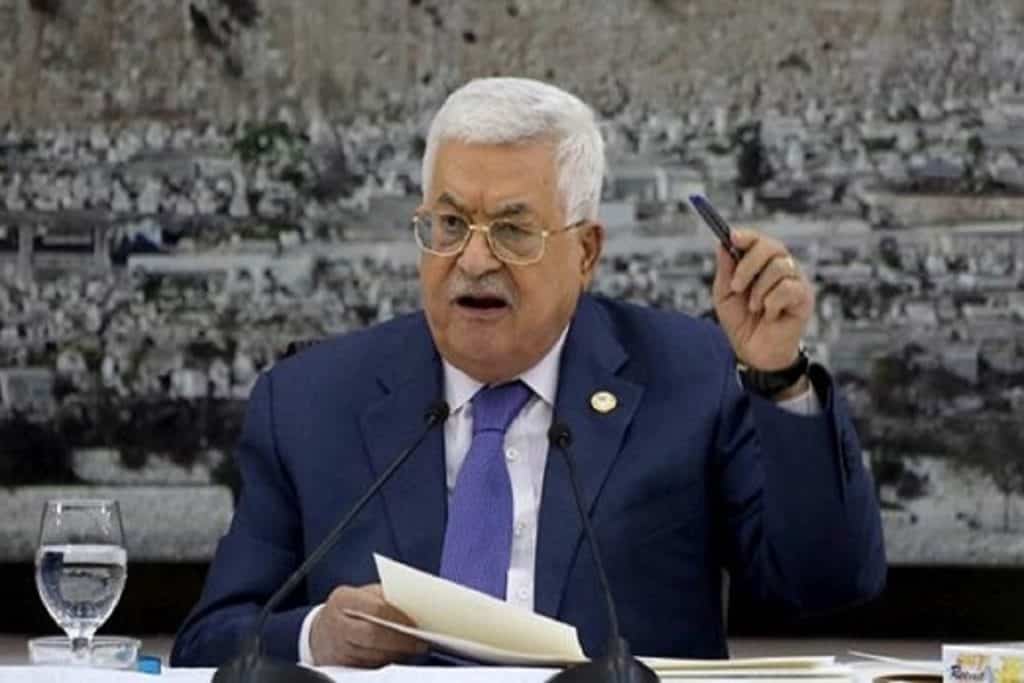 Mahmoud Abbas, head of the Palestinian Authority