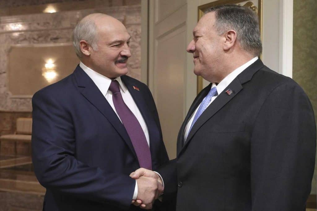 Pompeo Lukashenko