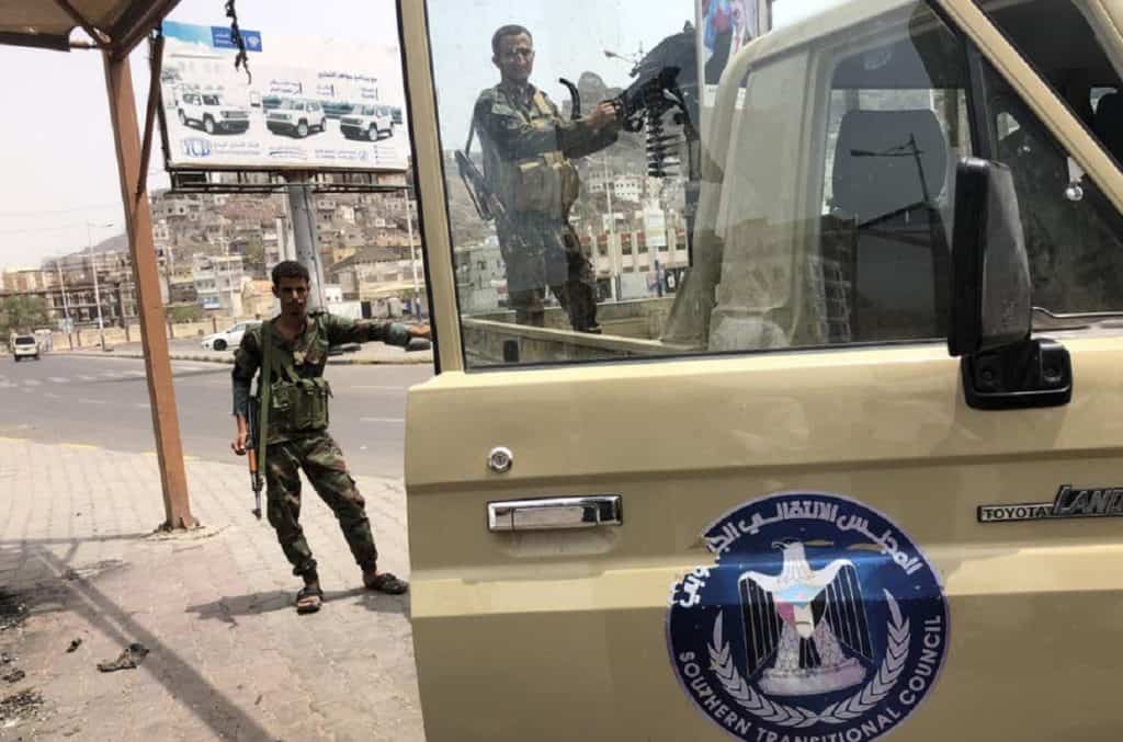 Fighters of the Southern Transitional Council (STC)