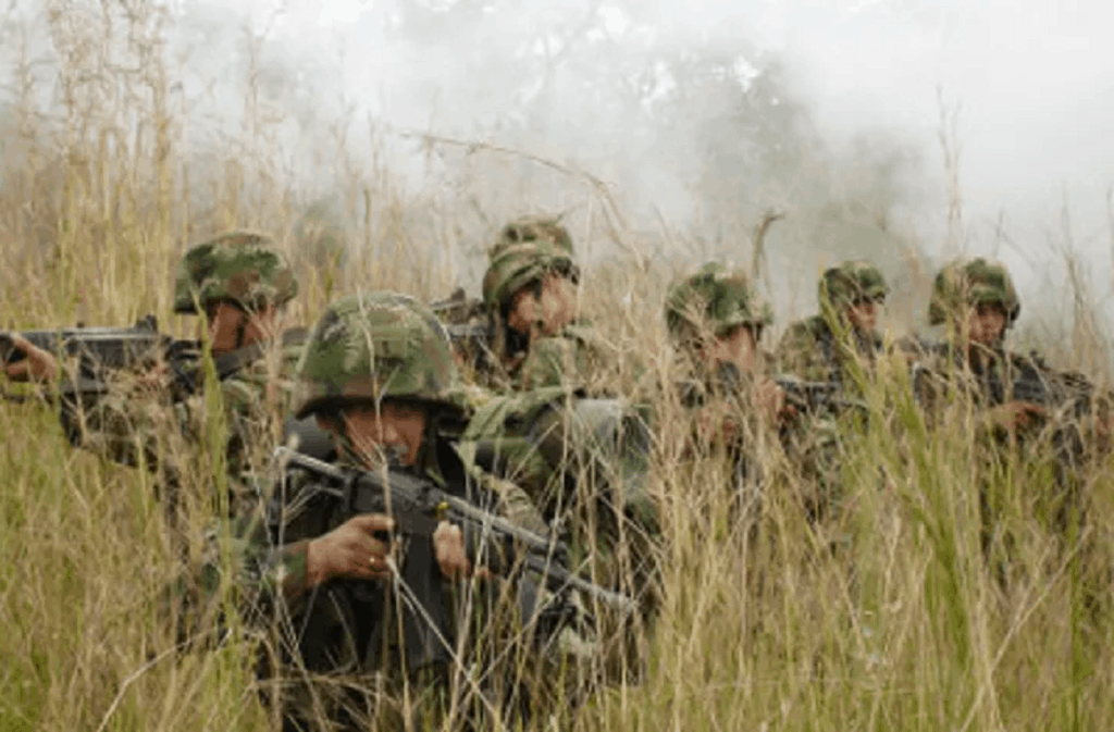 Soldados colombianos