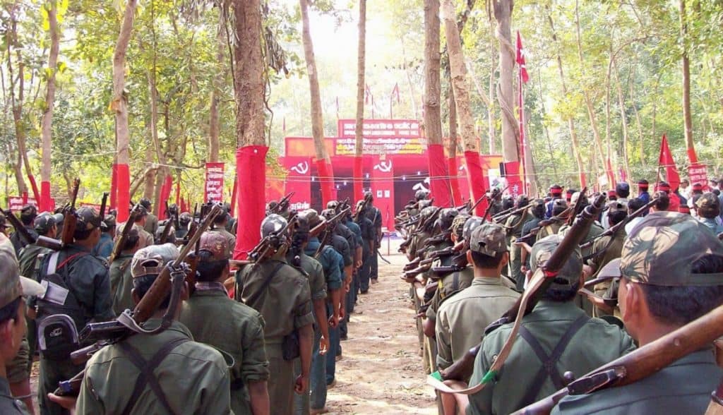 Naxalism supporter parade