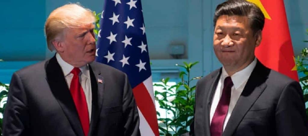 US President Donald Trump and Chinese President Xi Jinping