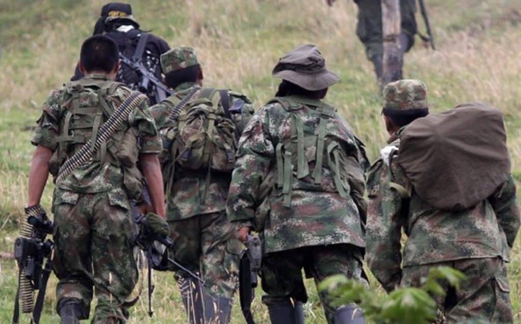 Grupos armados Colombia