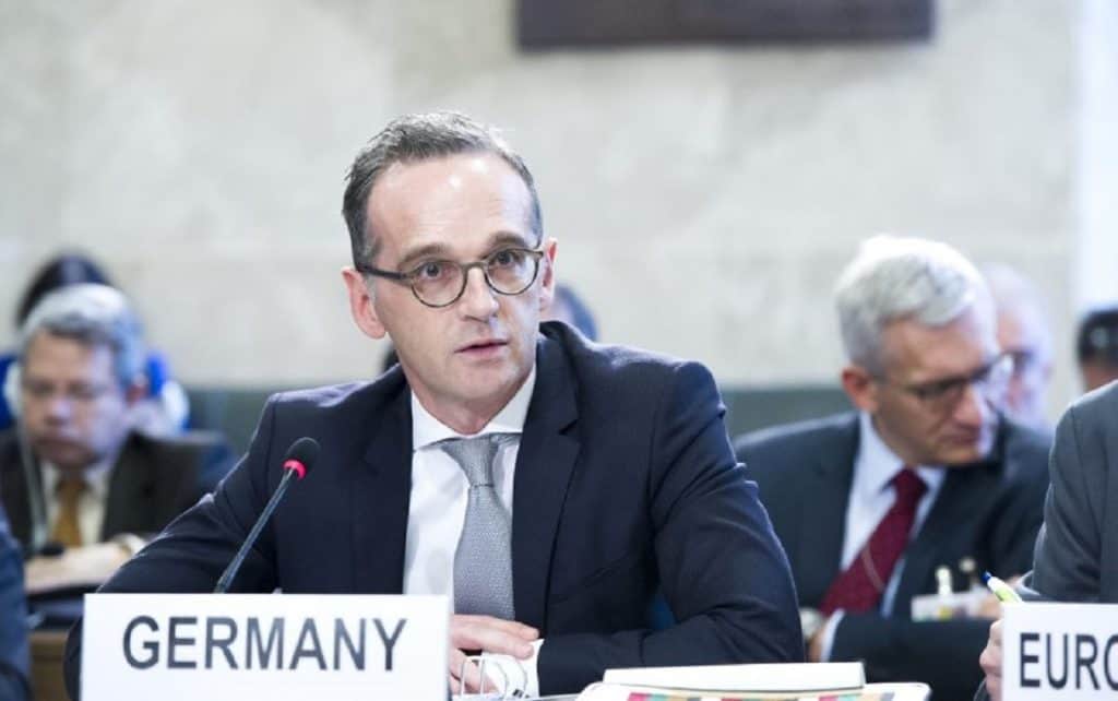 德国外交大臣马克斯（Heiko Maas）