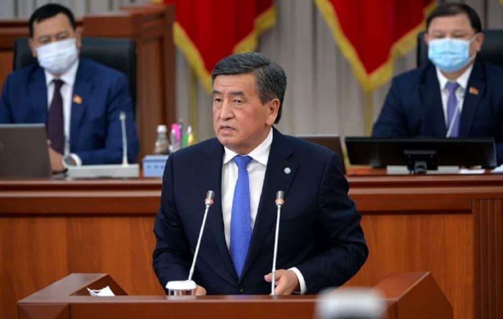 President of the Kyrgyz Republic Sooronbay Jeenbekov