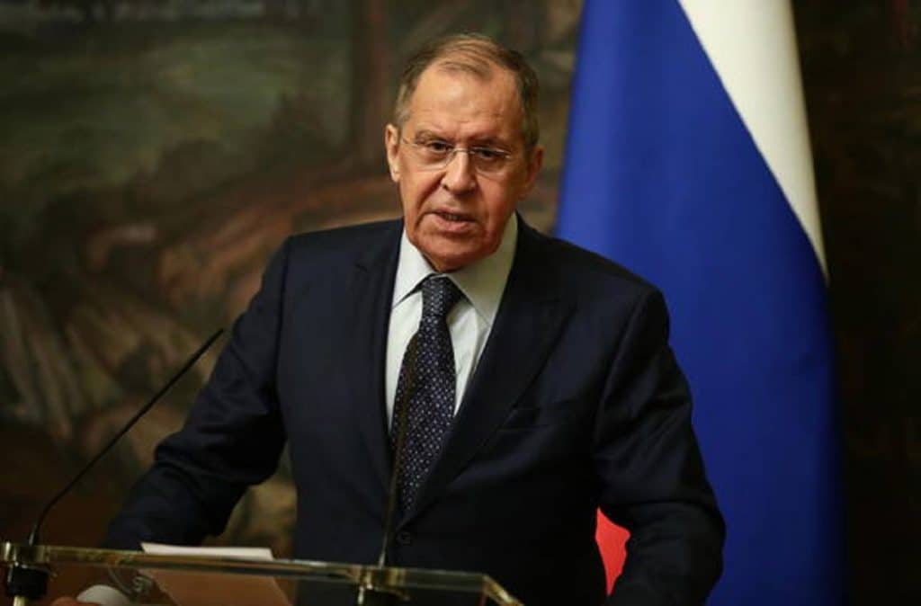 Russian Foreign Minister Serghei Lavrov