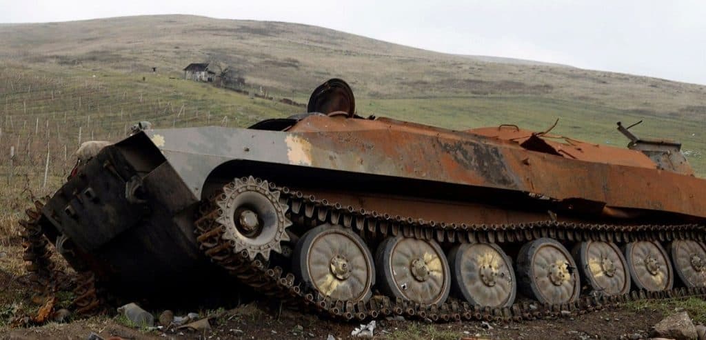 Destroyed Armenian Tank