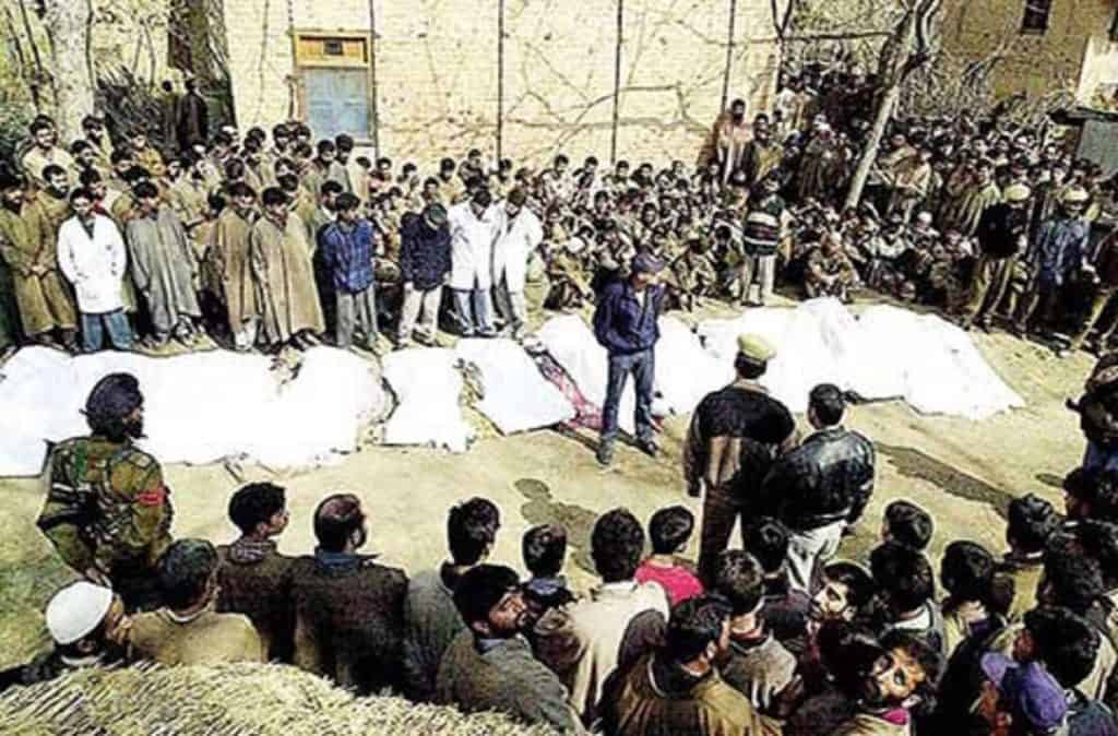 Village of Wandhama carnage