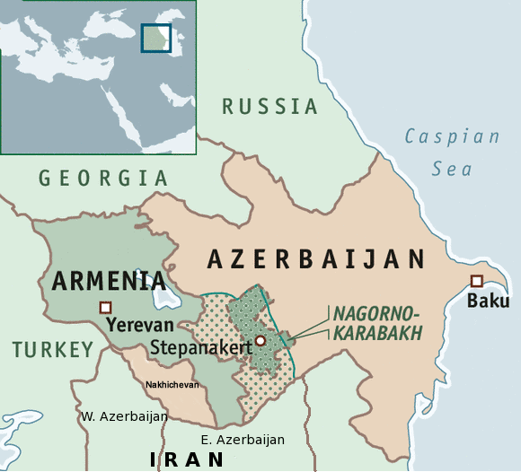 Nagorno-Karabakh and outlying areas