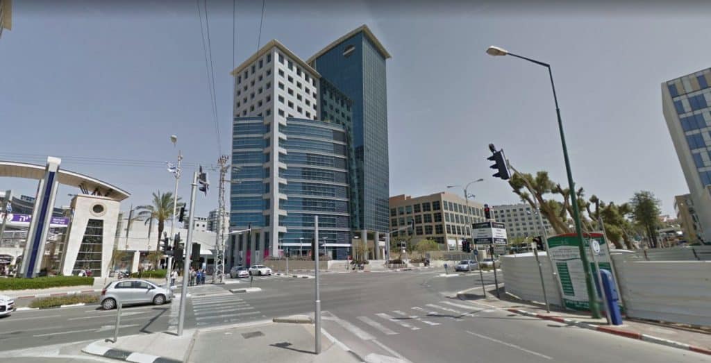 A view of the NSO Group headquarters in Herzliya.