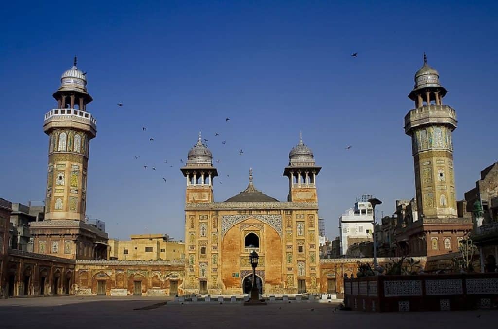 Wazir Khan Mosque in Lahore, Pakistan.