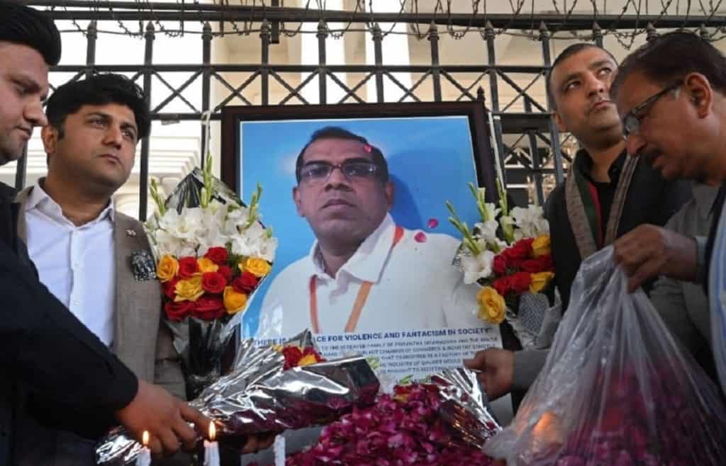 The killing of a Sri Lankan national in a city located in Punjab, Pakistan over alleged blasphemy