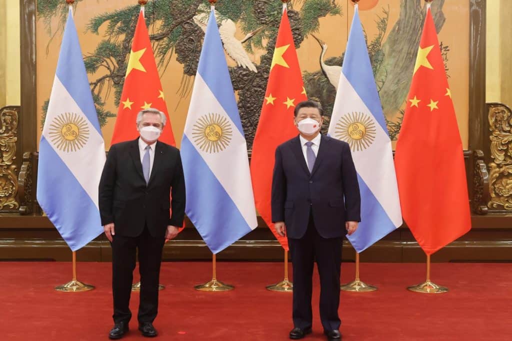 Argentine President Alberto Fernández and Chinese President Xi Jinping signed a joint statement
