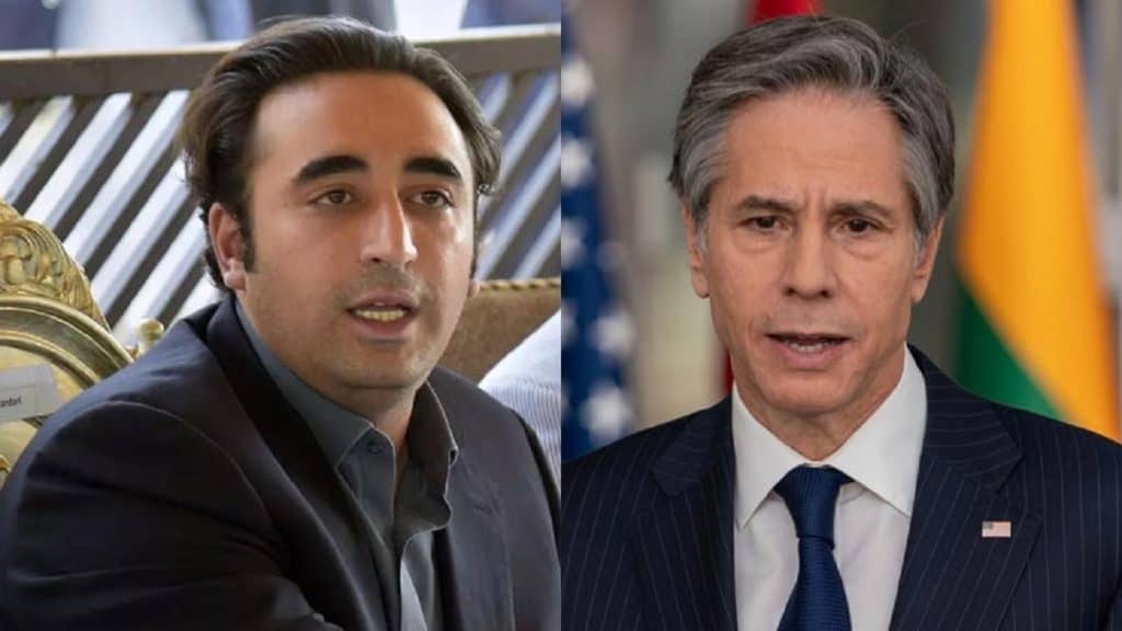 Foreign Minister Bilawal Bhutto - United States Secretary of State Antony Blinken